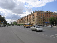 Советская улица у техникума